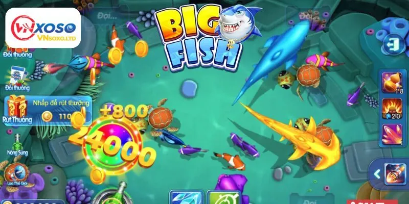 Sảnh JDB Vnxoso cung cấp những trò chơi bắn cá nào?