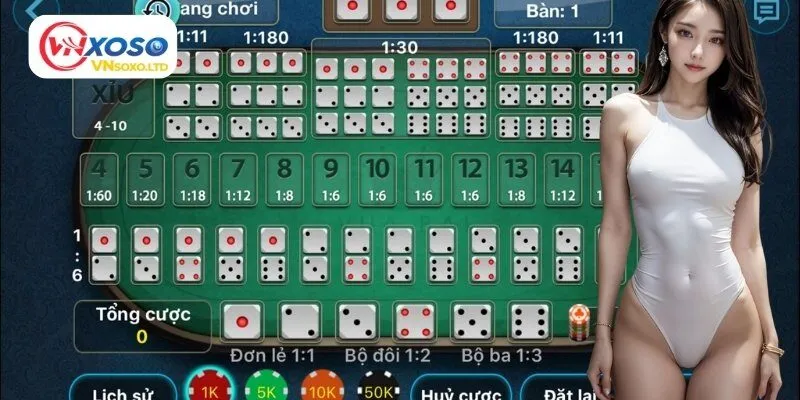 Giới thiệu về trò chơi Tài Xỉu Vnxoso
